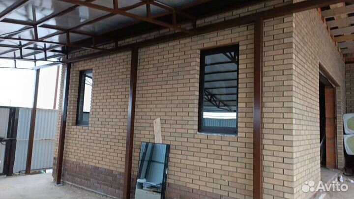 Витражи, алюминиевые окна, двери