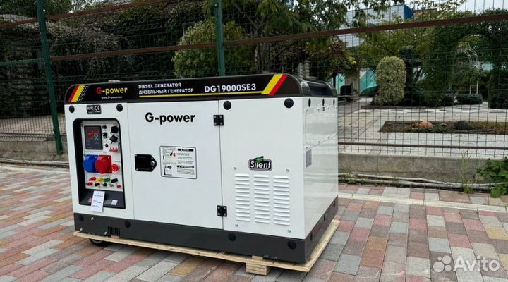 Дизельный генератор 16 kW g-power с постоянным под