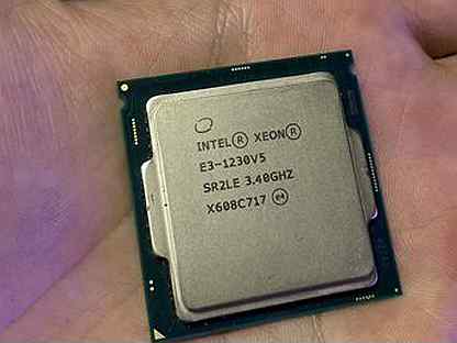 Процессор I7 6700F - E5 1230v5