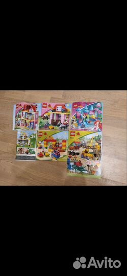 8 наборов lego duplo 311 деталей