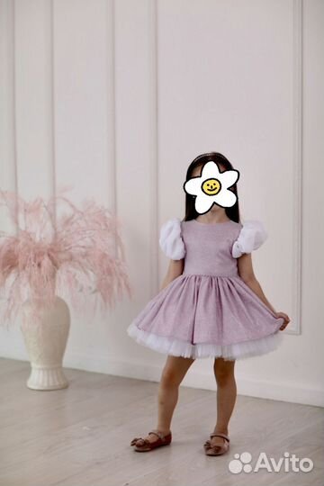 Нарядное платье для девочки 98-104