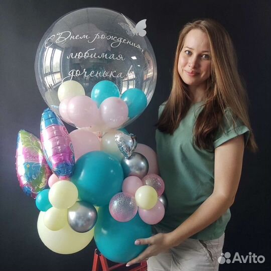 Воздушный шар баблс любое напонение