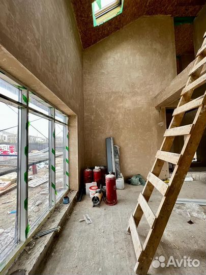 Штукатурка стен по маякам