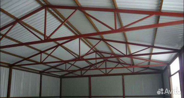 Изготовление и монтаж металлоконструкций, ангаров