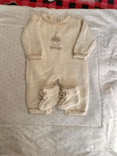 Комбинезон для девочки теплый