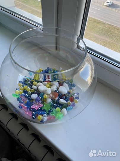 Аквариум круглый 10 литров