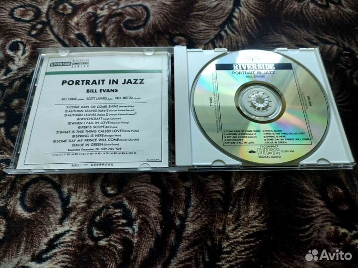 Bill Evans Trio Portrait In Jazz 1st Japan 1985 #2