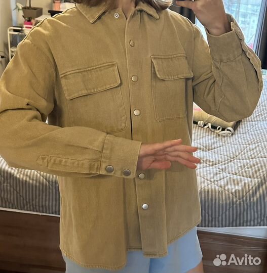 Рубашка женская S, Lime