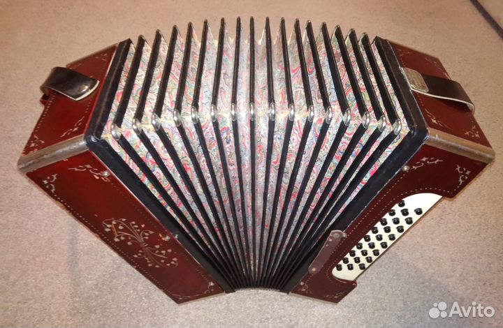 Гармонь Тула ля мажор