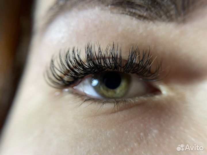 Наращивание ресниц на дому