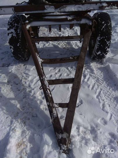 Колёса ЗИЛ, прицеп, телега лесовоза