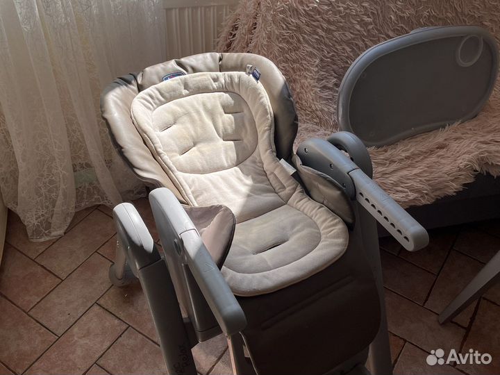 Стульчик для кормления chicco polly magic relax