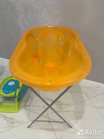 Ванночка, пеленальный матрас и т.д