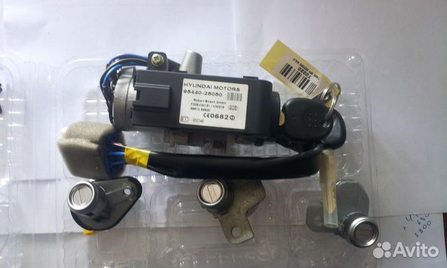 Комплект замков хундай акцент