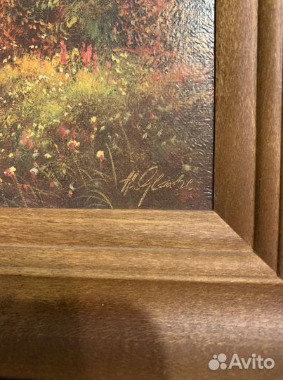 Картина Дорога в лесу Репродукция