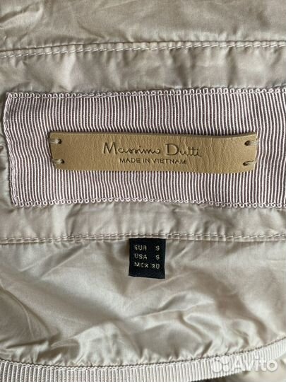 Пуховик Massimo dutti S