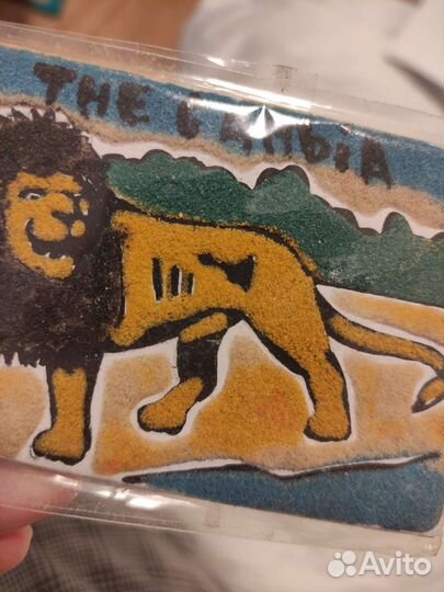 Магнит из Гамбии, ручная работа