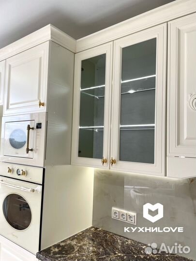 Кухонный гарнитур.кухня на заказ.эмаль