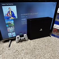 Sony playstation 4 pro FIFA24 + куча игр