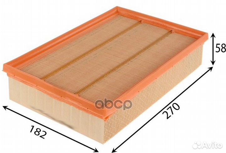 Фильтр возд.land rover freelander II 2006 A0