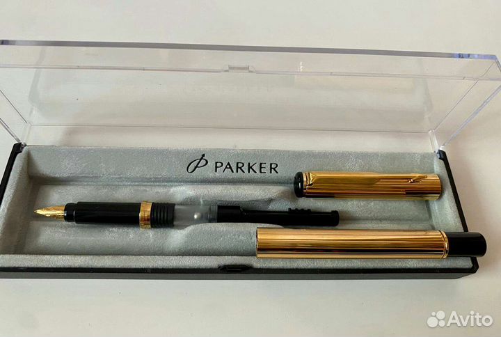 Перо Паркер Rialto Gold Corinth 23-karat