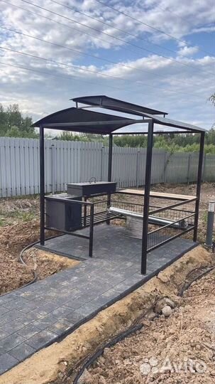 Мангал с завода