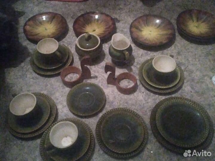 Чайный набор зик и тарелочек и зик СССР