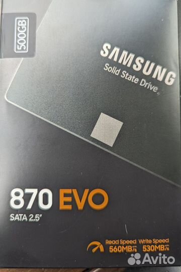 Ssd samsung 870 evo 500gb