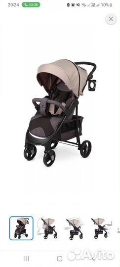 Прогулочная коляска babyton comfort plus