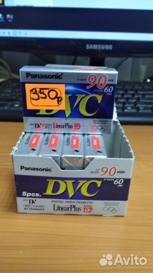 Кассеты panasonic DVC мини 90 мин.для видеокамеры