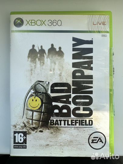 Battlefield Bad Company Xbox 360 Лицензия