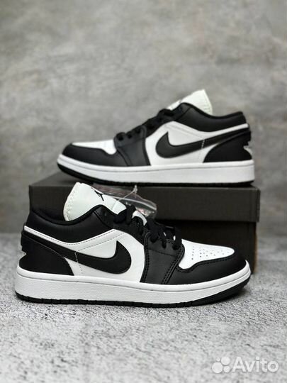 Кроссовки Nike Air Jordan 1 Low Black White