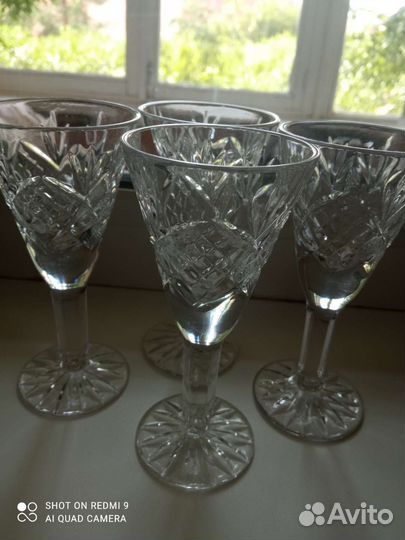 Рюмки хрустальные СССР