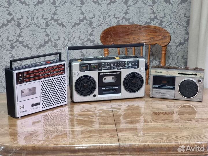 Магнитолы одним лотом, itt, schmid, rubin