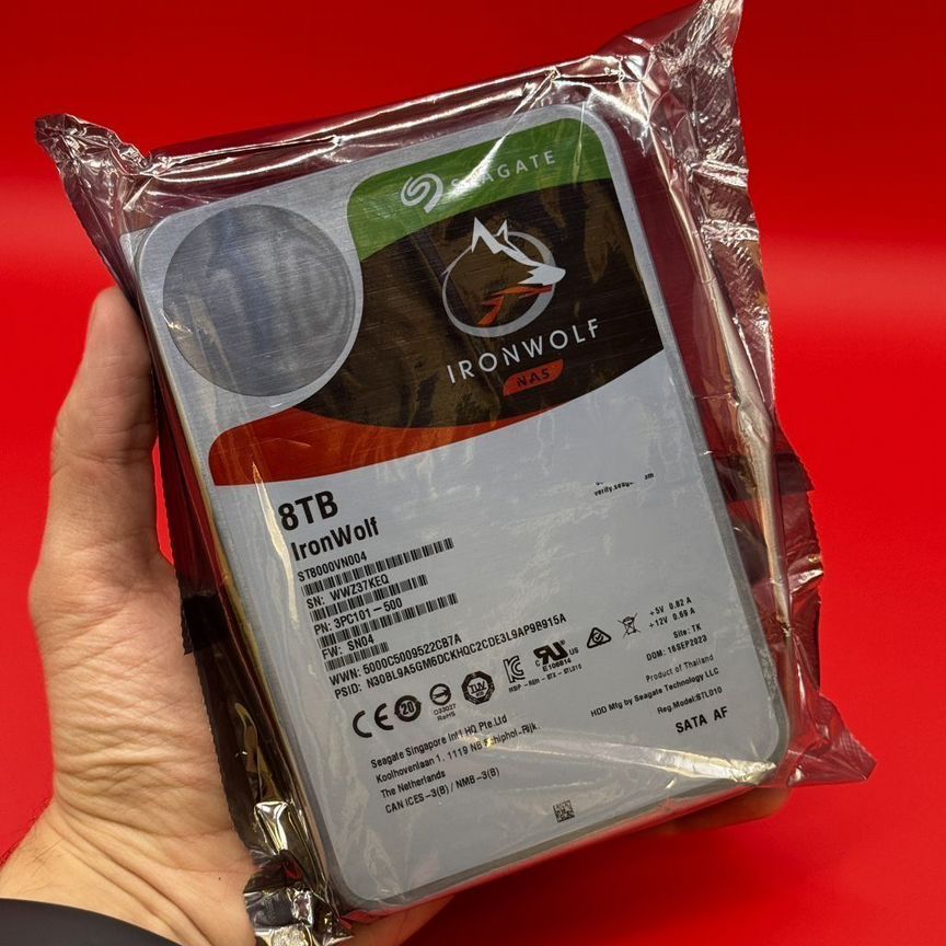 [ST8000VN004] 8тб Seagate Ironwolf