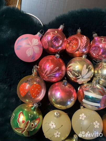 Елочные игрушки СССР