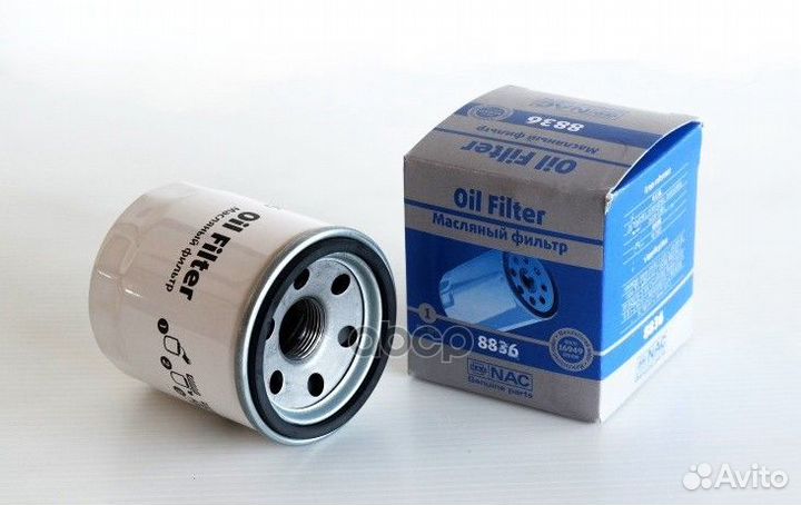 8836 NAC Фильтр оч. масла hyundai: Solaris II 8