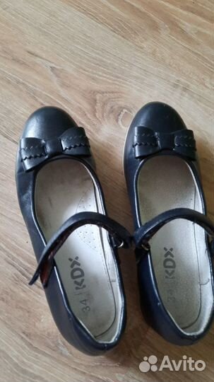 Туфли для девочки 34 размер