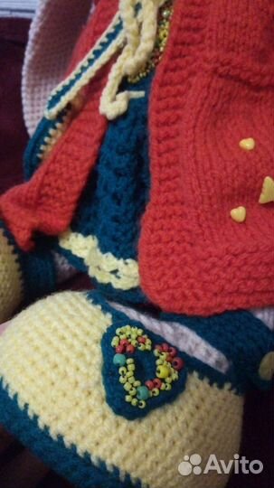 Заяц вязаный