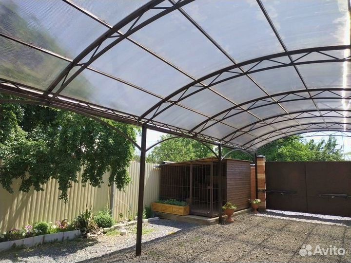 Навесы и беседки