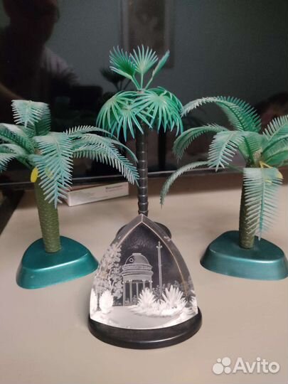 Сувенир СССР мавританская беседка Сочи и пальмы