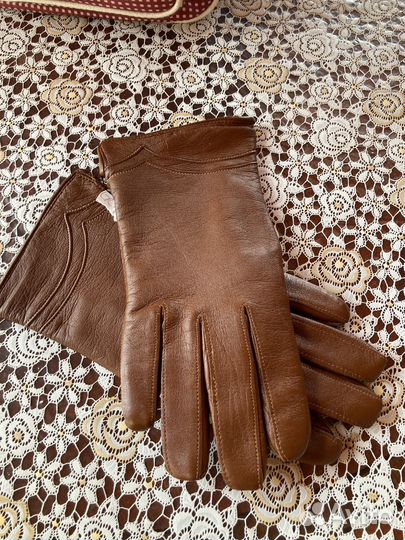 Перчатки кожанные ГДР