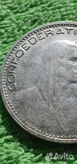 5 франков 1923 год В., Швейцария конфедерация