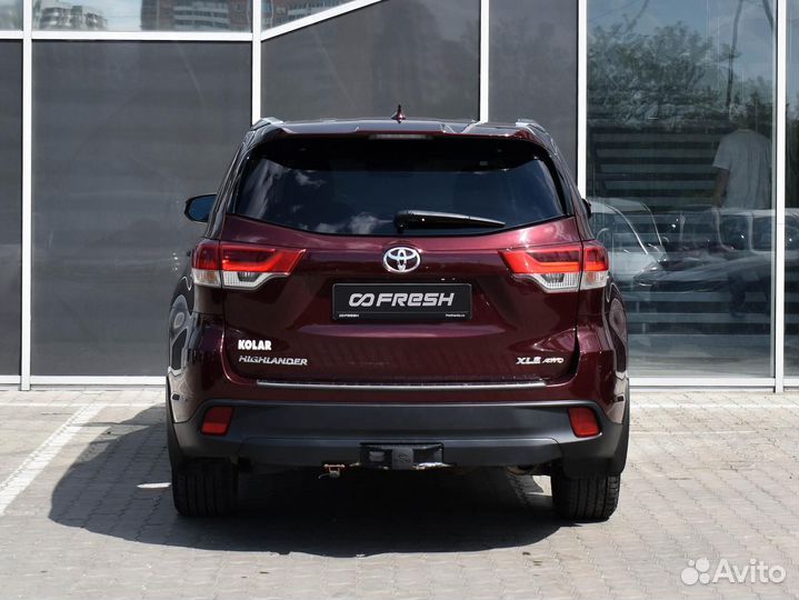 Toyota Highlander 3.5 AT, 2019, 120 561 км