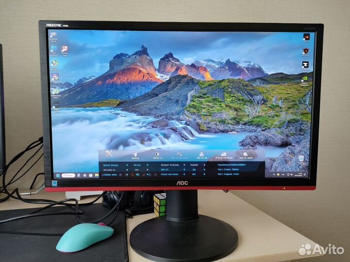 Игровой монитор 144 гц AOC g2460pf
