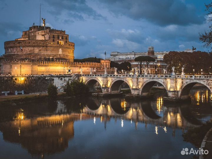 Экскурсия — Рим — Магия ночного Рима: прогулка вми