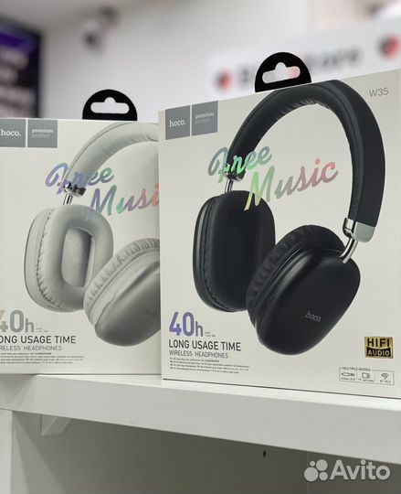 Беспроводные наушники Hoco W35