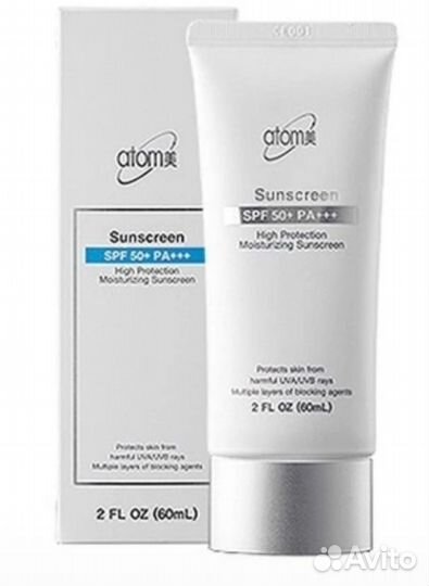 Атоми Солнцезащитный крем 60мл spf 50