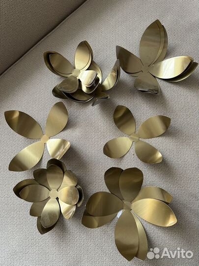 Декор из металла на стену