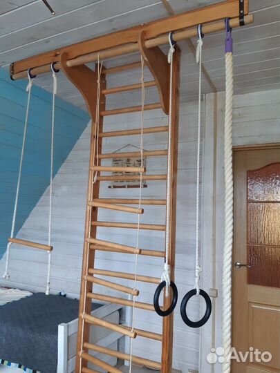 Шведская стенка деревянная